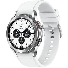 Smart hodinky Samsung Galaxy Watch 4 Classic á á - Strieborná