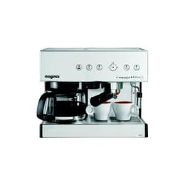 Kombinovaný espresso kávovar Bezkapsulové Magimix 11423 Auto Chrome Mat L - Sivá