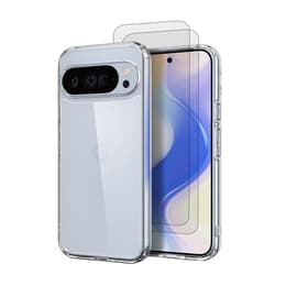 Obal Pixel 10 Pro XL a 2 ochranna obrazovky - TPU - Priehľadná