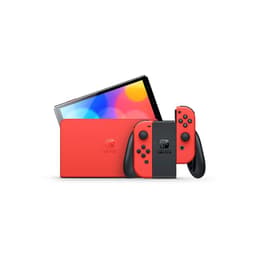 Switch OLED 64GB - Červená - Limitovaná edícia Super Mario Red