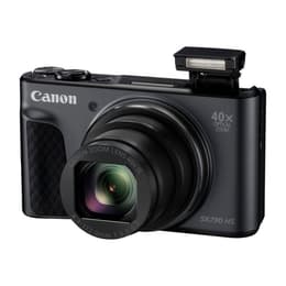 Kompakt PowerShot SX730 HS - Čierna + Canon Canon Zoom Lens 40x IS 24-960 mm f/3.3-6.9 f/3.3-6.9