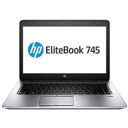 HP EliteBook 745 G2 14" (2014) - A8 Pro-7150B - 8GB - SSD 256 GB QWERTY - Švédska