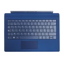 AZERTY Klávesnica Microsoft Francúzska Bezdrôtové Podsvietená klávesnica Surface Pro 3 Type Cover