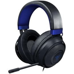 Slúchadlá Razer Kraken Potláčanie hluku gaming drôtové Mikrofón - Čierna/Modrá
