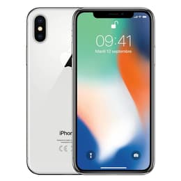 iPhone X 64GB - Strieborná - Neblokovaný