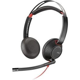Slúchadlá Plantronics Blackwire C5220 gaming drôtové Mikrofón - Čierna