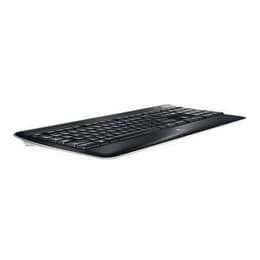 QWERTZ Klávesnica Logitech Nemecká Bezdrôtové Podsvietená klávesnica Illuminated K800