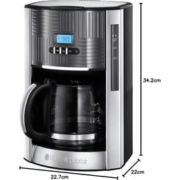 Kávovar Bezkapsulové Russell Hobbs 25270-56 1,5000L - Čierna