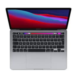 MacBook Pro 13" (2020) - Apple M1 8‑core CPU a GPU 8-Core - 8GB RAM - SSD 256GB - QWERTY - Anglická