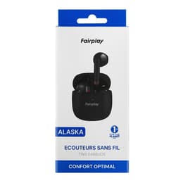 Slúchadlá Do uší Fairplay Alaska Potláčanie hluku Bluetooth - Čierna