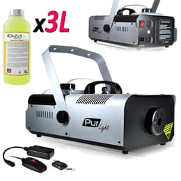 Audio príslušenstvo Pur Light Machine à fumée Pro Sono 1200W + Etrier de fix + 2 télécommandes NEWARK1200 + 3L Liquide