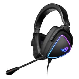 Slúchadlá Asus ROG Delta S gaming drôtové Mikrofón - Čierna