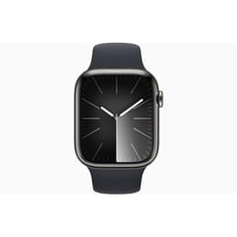 Apple Watch Series 9 (2023) GPS + mobilná sieť 45 mm - Nerezová Grafitová