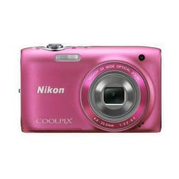 Nikon Coolpix S3100 Kompakt 14 - Ružová