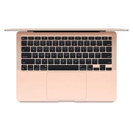 MacBook Air 13" (2020) - Apple M1 8‑core CPU a GPU 8-Core - 8GB RAM - SSD 512GB - QWERTY - Anglická