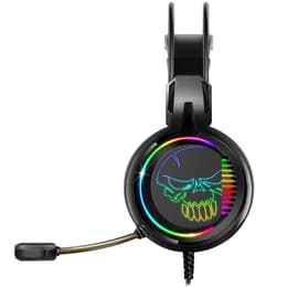 Slúchadlá Spirit Of Gamer Elite H10 RGB Potláčanie hluku gaming drôtové Mikrofón - Čierna