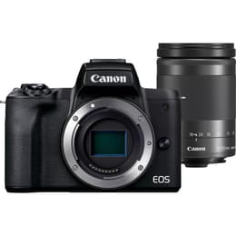 Canon EOS M50 Mark II Hybridný 24 - Čierna
