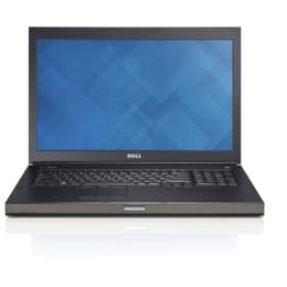 Dell Precision M6800 17" (2013) - Core i7-4800MQ - 8GB - SSD 128 GB + HDD 320 GB QWERTY - Anglická