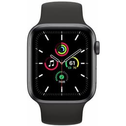 Apple Watch (Series SE) 2020 GPS + mobilná sieť 44mm - Hliníková Vesmírna šedá - Sport Loop Čierna