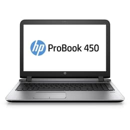 HP ProBook 450 G3 15" (2015) - Core i3-6100U - 8GB - SSD 256 GB QWERTY - Talianska