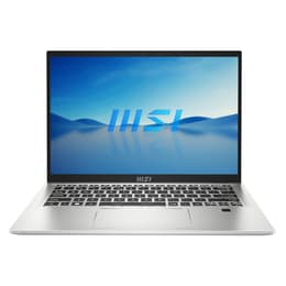 MSI Prestige 14 H B12UCX 14" (2022) - Core i5 - Gen 12 (H) - 16GB - SSD 512 GB QWERTY - Anglická