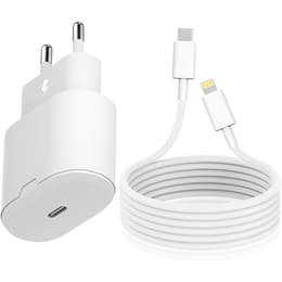 Kábel a Wallplug (USB-C + Lightning) 25W - Evetane