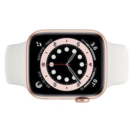 Apple Watch (Series 4) 2018 GPS 40mm - Hliníková Zlatá - Sport Loop Biela