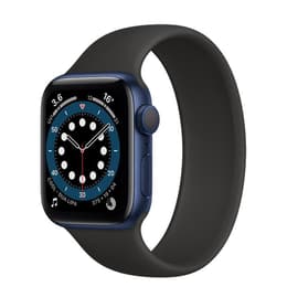 Apple Watch (Series 6) 2020 GPS 44mm - Hliníková Modrá - Sport band Čierna