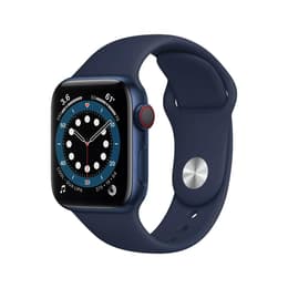 Apple Watch (Series 6) 2020 GPS + mobilná sieť 40mm - Hliníková Modrá - Sport loop Modrá