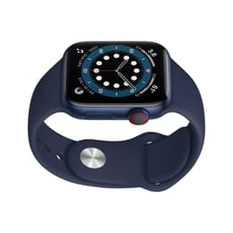 Apple Watch (Series 6) 2020 GPS + mobilná sieť 40mm - Hliníková Modrá - Sport loop Modrá