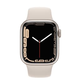 Apple Watch (Series 7) 2021 GPS 45mm - Hliníková Strieborná - Sport loop Hviezdne svetlo