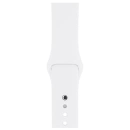 Apple Watch (Series 3) 2017 GPS 42mm - Hliníková Strieborná - Biela
