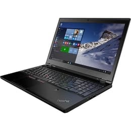 Lenovo ThinkPad P50 15" (2017) - Core i7-6820HQ - 16GB - SSD 256 GB QWERTY - Anglická