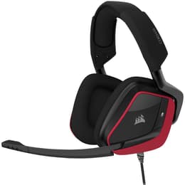 Slúchadlá Corsair VOID ELITE SURROUND Potláčanie hluku gaming drôtové Mikrofón - Červená