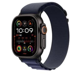 Apple Watch Ultra 2 (2024) GPS + mobilná sieť 49 mm - Titánová Čierna - Alpská slučka Midnight