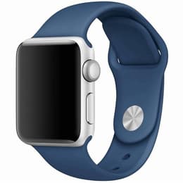 Apple Watch (Series SE) 2022 GPS 44mm - Hliníková Strieborná - Sport band Modrá