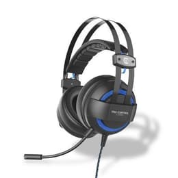 Slúchadlá Under Control Pro Control E-Sport Potláčanie hluku gaming drôtové Mikrofón - Čierna/Modrá