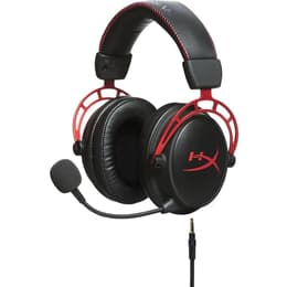 Slúchadlá Hyperx Cloud Alpha gaming drôtové Mikrofón - Čierna/Červená