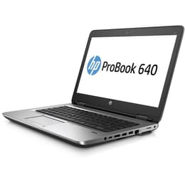 HP ProBook 640 G2 14" (2016) - Core i3-6100U - 8GB - SSD 128 GB QWERTZ - Nemecká
