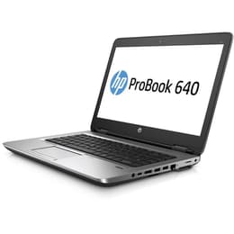 HP ProBook 640 G2 14" Core i3-6100U - SSD 128 GB - 8GB QWERTZ - Nemecká