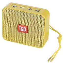 Bluetooth Reproduktor T&G TG-166 Square Mini - Žltá
