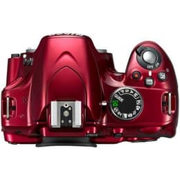 Nikon D3100 Zrkadlovka 14 - Červená