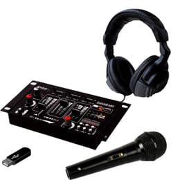 Audio príslušenstvo Ibiza Sound Kit Table de Mixage DJ21 USB Bluetooth + Casque SONO DJ + Micro