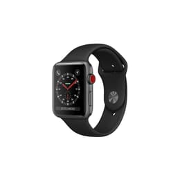 Apple Watch (Series 3) 38mm - Hliníková Vesmírna šedá - Sport Loop Čierna