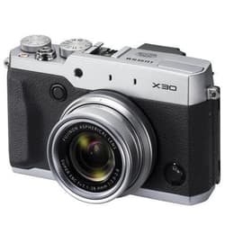 Kompakt FinePix X30 - Strieborná + Fujifilm Fujinon Aspherical Lens Super EBC 7.1-28.4mm f/2.0-2.8 f/2.0-2.8