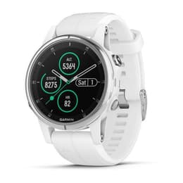 Smart hodinky Garmin Fenix 5S Plus á á - Biela