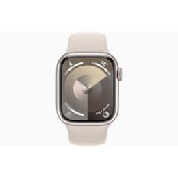 Apple Watch Series 9 (2023) GPS + mobilná sieť 41 mm - Hliníková Starlight
