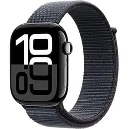 Apple Watch Series 10 (2024) GPS 42 mm - Hliníková Jet Black - Slučka na trase Čierna