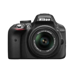 Nikon D3300 Zrkadlovka 24 - Čierna