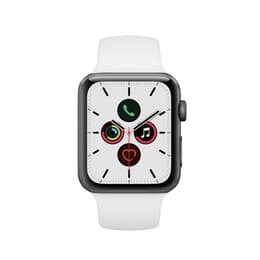 Apple Watch (Series 5) 2019 GPS + mobilná sieť 44mm - Hliníková Vesmírna šedá - Sport Loop Biela